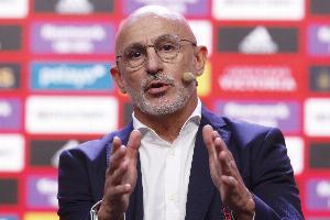 德拉富恩特：罗德里将担任球队队长；参加欧冠决赛的球员不会出战