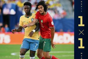 世界第6战平第7！巴西扣0.52分，摩洛哥加0.52分，FIFA排名不变